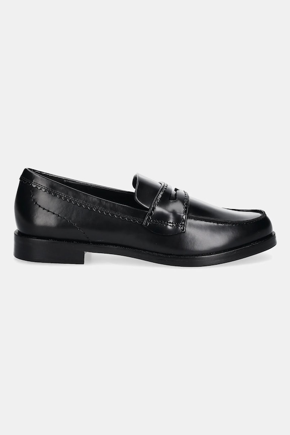 Clarks Originals leather loafers Straven Edge 26181277 black SS25