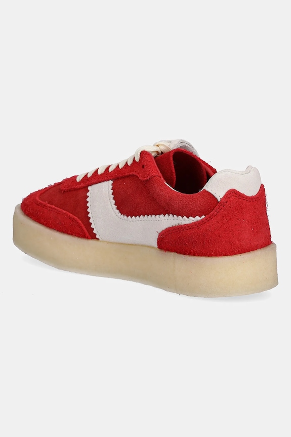 Obuwie Clarks Originals sneakersy zamszowe Tor 80 26180666 czerwony