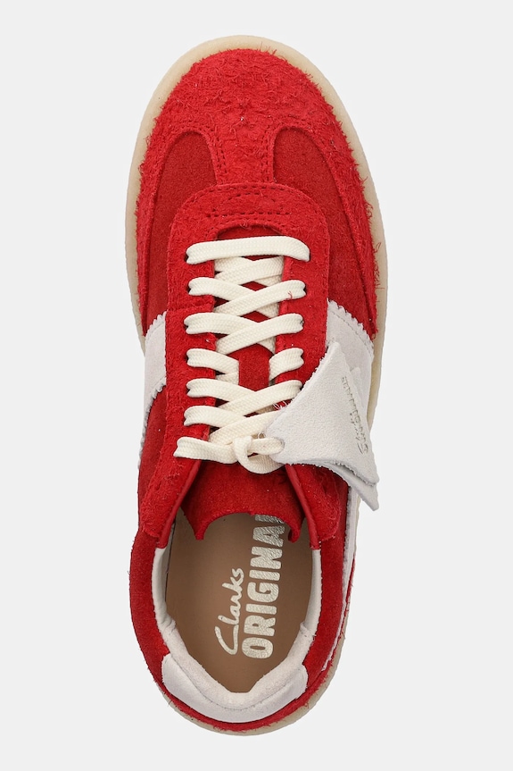 Clarks Originals sneakersy zamszowe Tor 80 czerwony 26180666