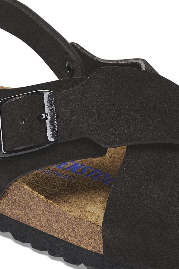 Shoes Birkenstock suede sandals Tulum SFB LEVE 1029779 black