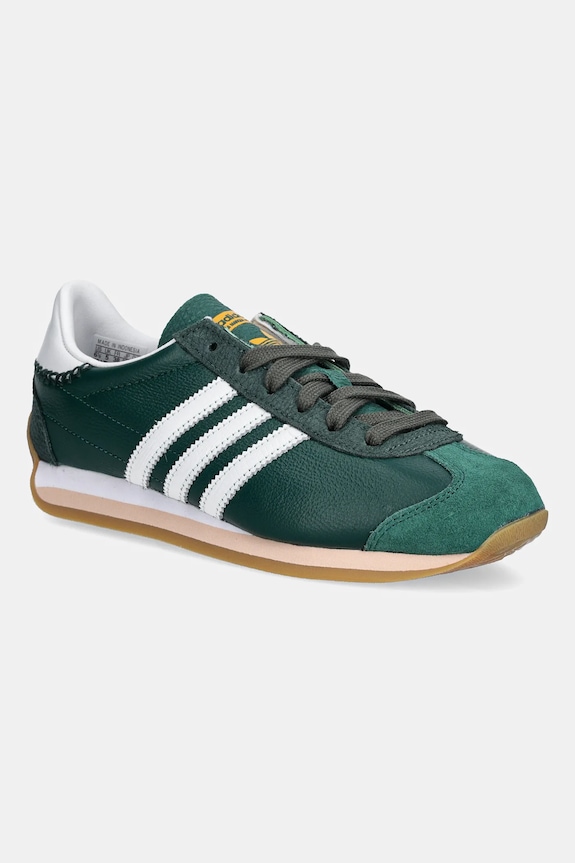 adidas Originals sneakersy zamszowe Country OG W niska zielony JI2883