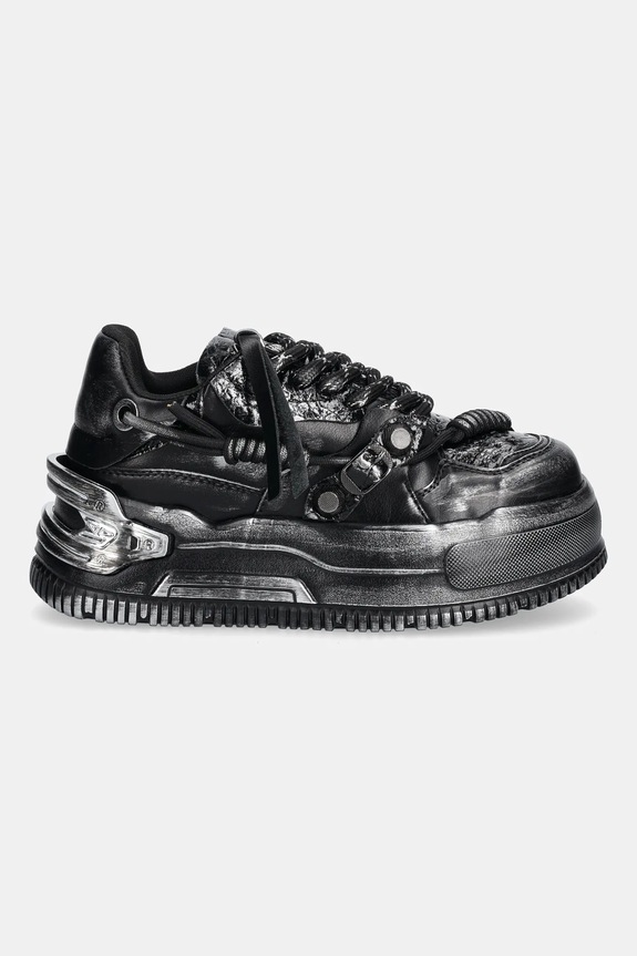 Koi Footwear sneakers Metamorphosis Distressed Platoform TT01 negru SS25