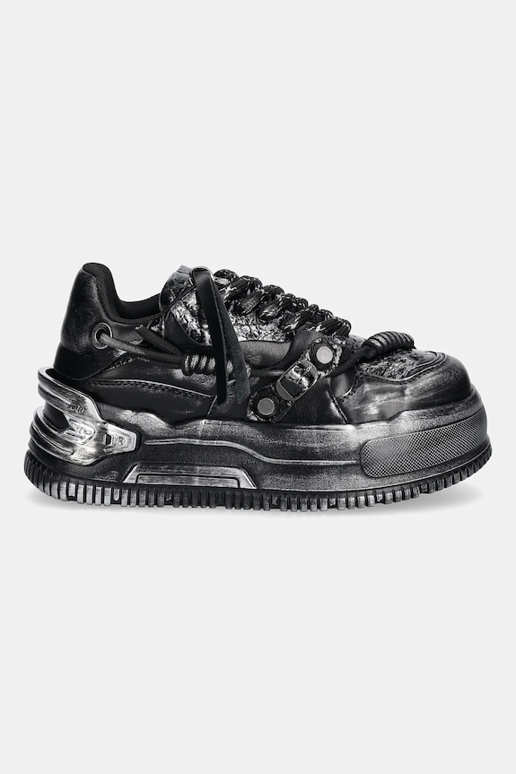 Koi Footwear sneakers Metamorphosis Distressed Platoform TT01 negru SS25