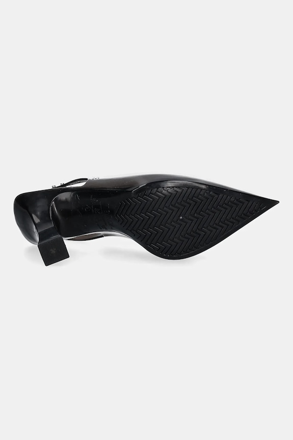 Lodičky Melissa MELISSA SLINGBACK HEEL + LARROUDE M.33606 černá