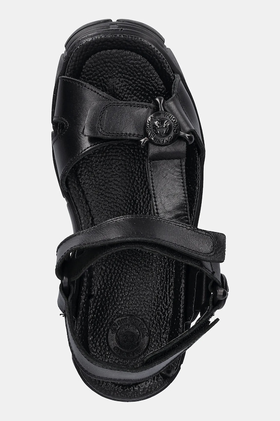 New Rock leather sandals NOMADA black M.BIOS130.C2