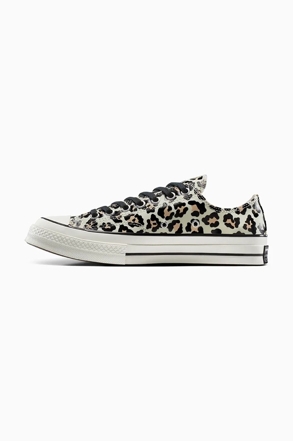 Πάνινα παπούτσια Converse Chuck 70 Glow In The Dark Leopard A15033C μπεζ