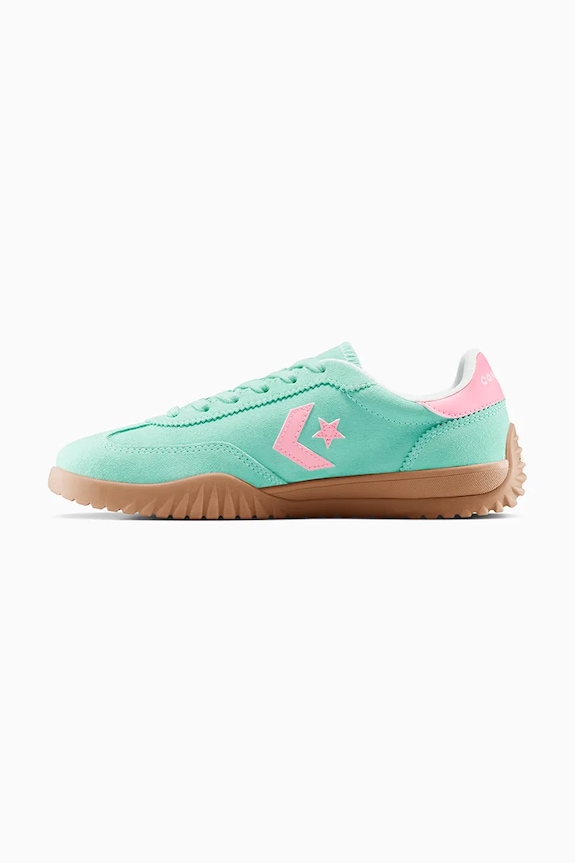 Usnjene superge Converse Run Star Trainer A15090C zelena