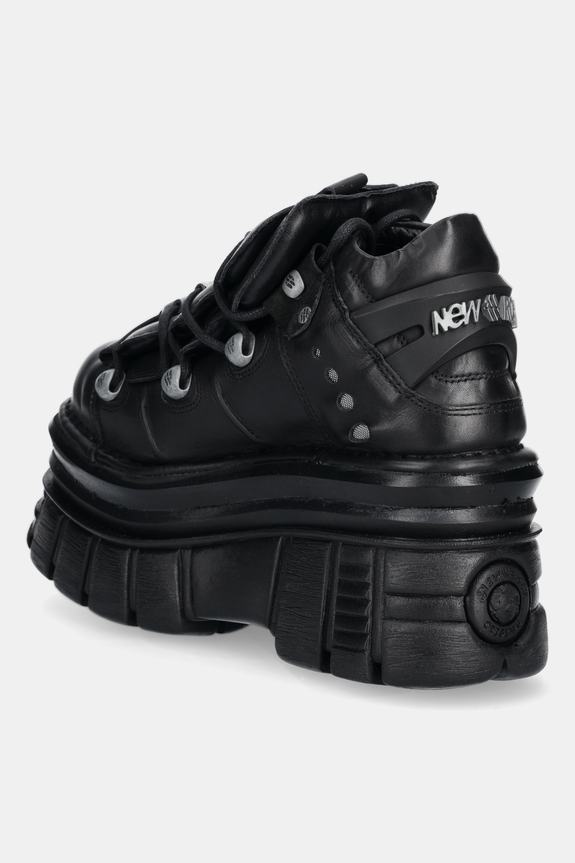 Obuwie New Rock sneakersy skórzane M.106.C178 czarny