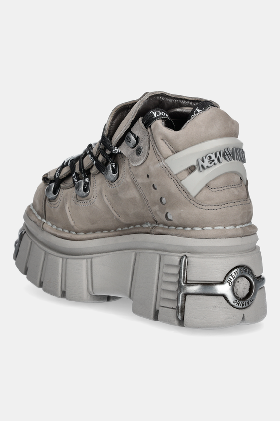 Cipők New Rock nubuk tornacipő M.106.C185 szürke