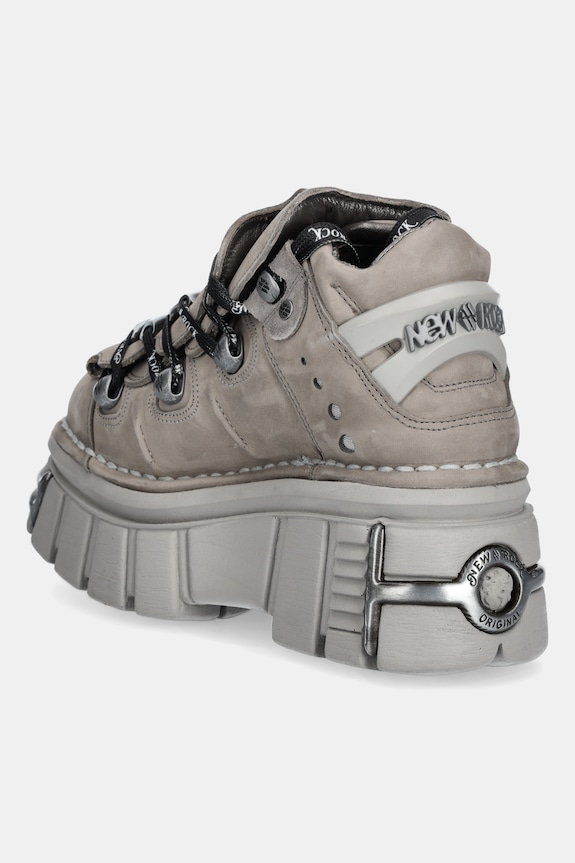 Cipők New Rock nubuk tornacipő M.106.C185 szürke