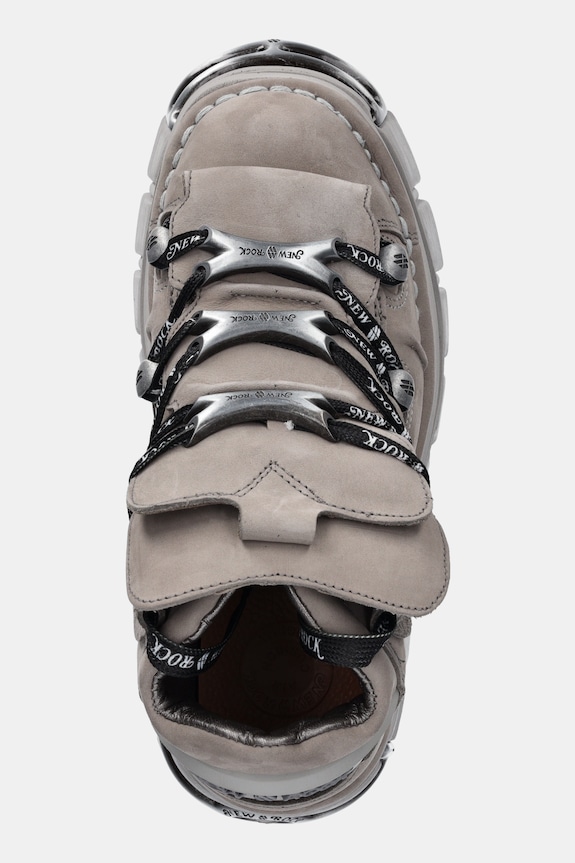 New Rock nubuk tornacipő szürke M.106.C185