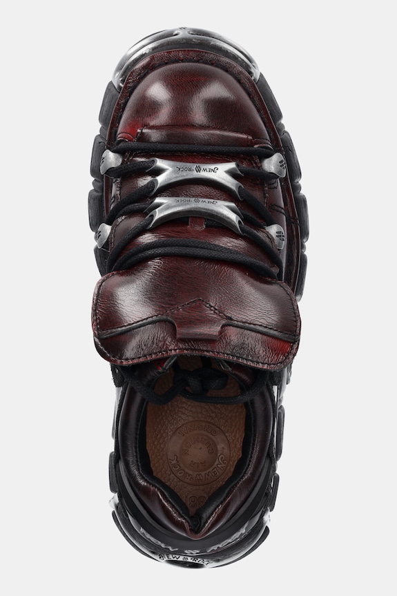 Kožne tenisice New Rock bordo M.120N.C67