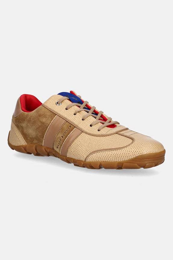 Wales Bonner leather sneakers flat beige WBW43020B