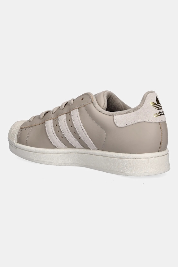 Обувь Кожаные кроссовки adidas Originals Superstar II W HQ4918 бежевый