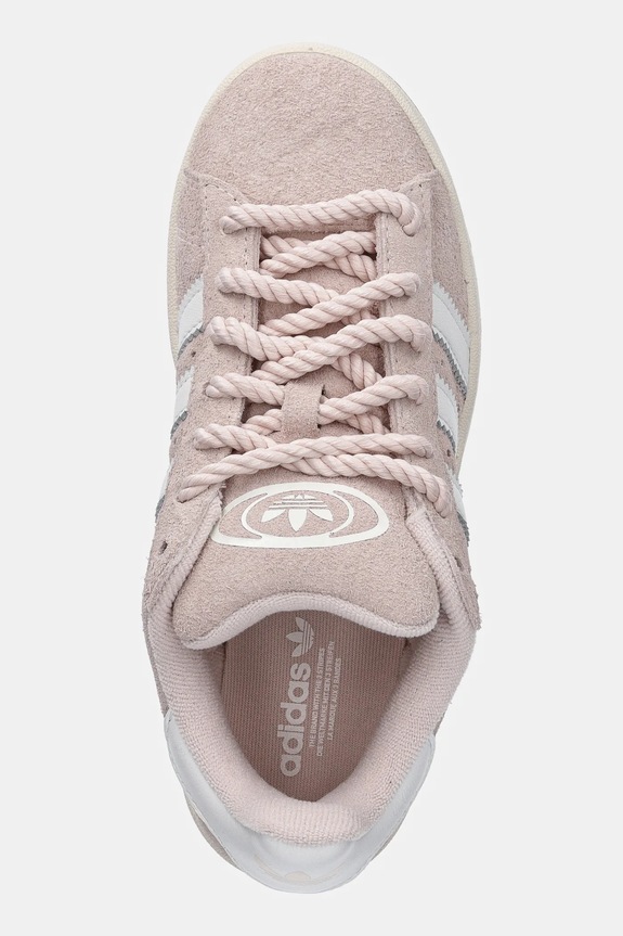 Superge iz semiša adidas Originals Campus 00S W roza JP6193