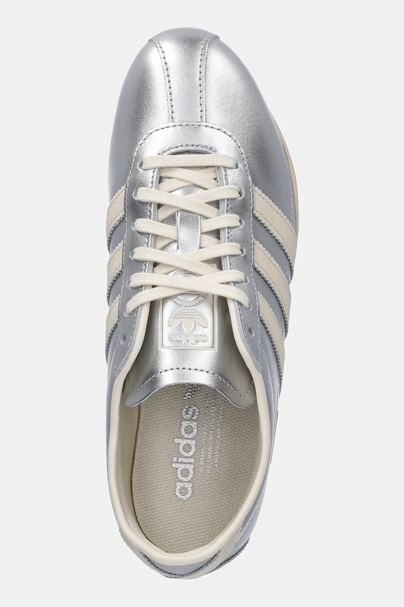 Δερμάτινα sneakers adidas Originals Tokyo W ασημί JQ0593