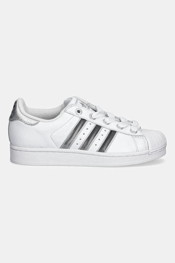 adidas Originals leather sneakers Superstar II W JR4233 white AW25