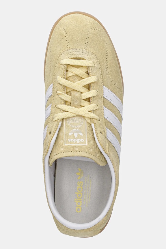 Tenisky adidas Originals Gazelle LO Pro W žlutá JR8894