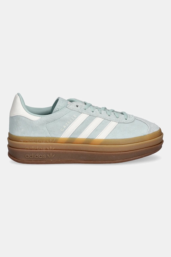 Semišové tenisky adidas Originals Gazelle Bold W JS3902 tyrkysová AW25