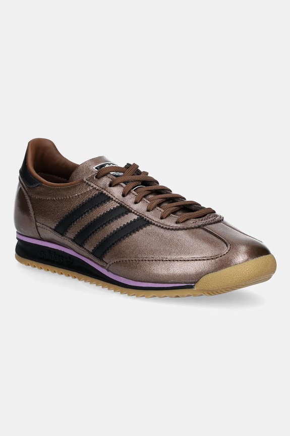 Маратонки adidas Originals Sl 72 OG W гладка кожа кафяв JS3979