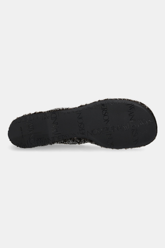 JW Anderson baleriny Sequins Ballerina BL0034.FA0424 czarny