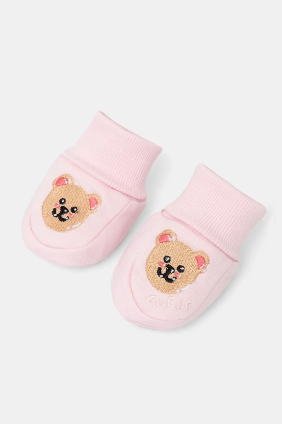 Βρεφικά παπούτσια Guess χωρίς μόνωση ροζ H4BZ08.KCG11.G.PPYA