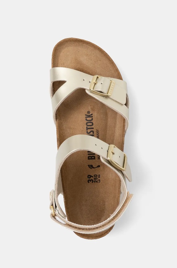 Otroški sandali Birkenstock Rio AS Kids AS Kids zlata 1029540.36.39