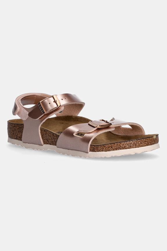 Παιδικά σανδάλια Birkenstock Rio AS Kids AS Kids απομίμηση δέρματος ροζ 1029535.24.35