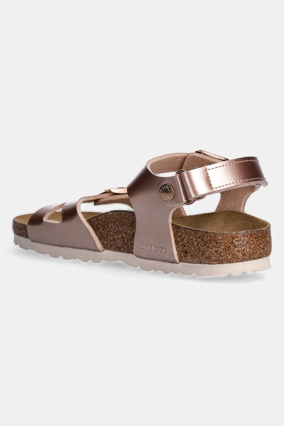 Дівчинка Дитячі шкіряні сандалі Birkenstock Rio AS Kids AS Kids 1029535.36.39 рожевий