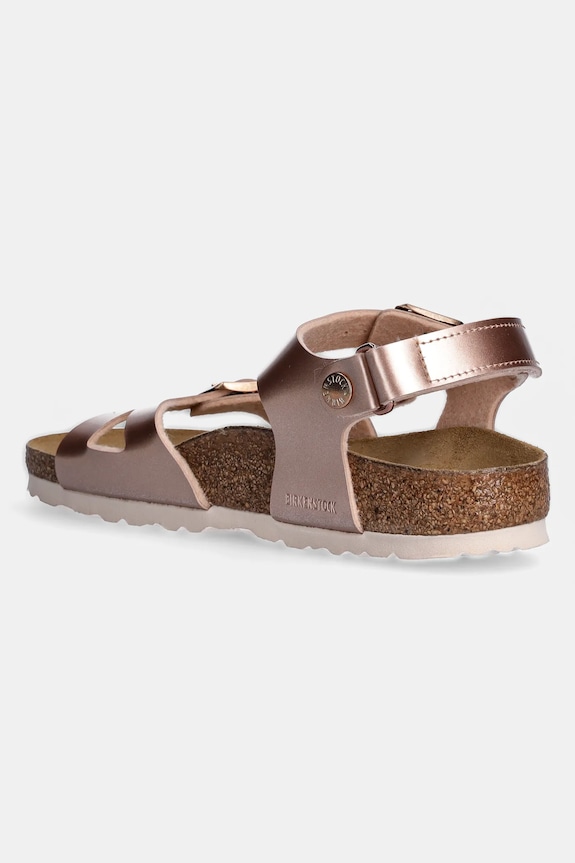 Дівчинка Дитячі шкіряні сандалі Birkenstock Rio AS Kids AS Kids 1029535.36.39 рожевий
