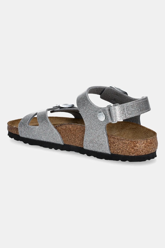 BIMBA Birkenstock sandali per bambini Rio AS Kids 1029477.36.39 argento