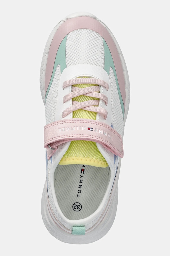 Tommy Hilfiger sneakers pentru copii roz T1A9.33755.30.34