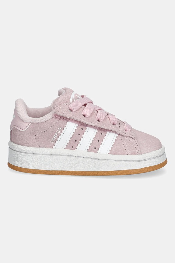 Dětské semišové sneakers boty adidas Originals CAMPUS 00s JP5508 růžová SS26