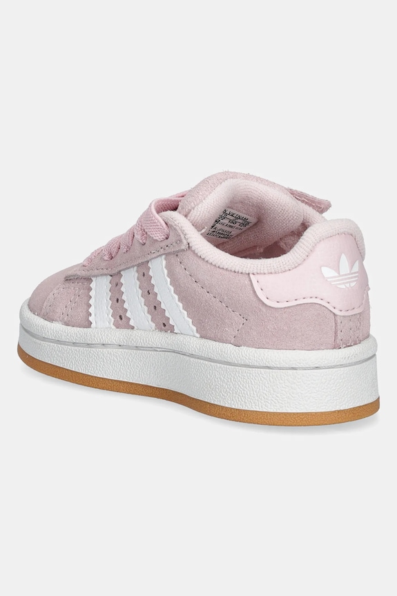 DÍVKA Dětské semišové sneakers boty adidas Originals CAMPUS 00s JP5508 růžová