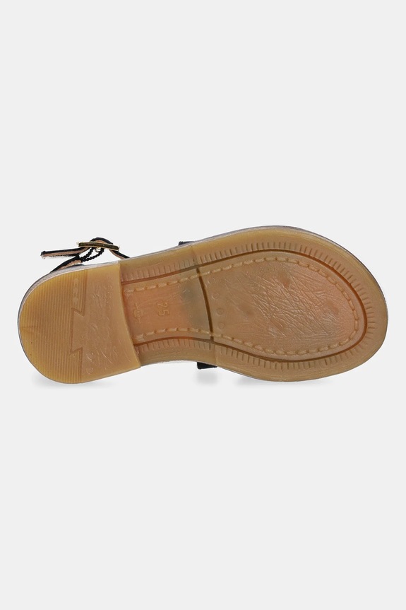 Dječje sandale Elisabetta Franchi F1A2.E0275 crna