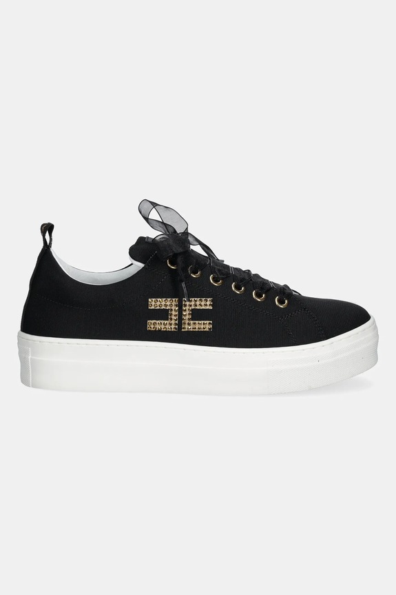 Elisabetta Franchi scarpe da ginnastica per bambini F4A9.E0241 nero SS25