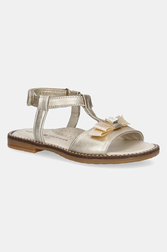 Dječje kožne sandale Tommy Hilfiger zlatna T1A2.33940.24.29