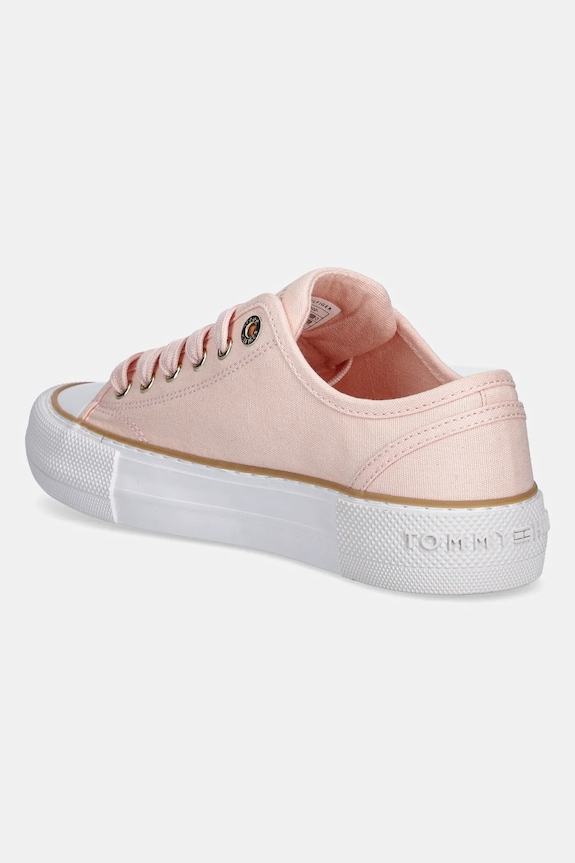 Κοριτσίστικα Παιδικά πάνινα παπούτσια Tommy Hilfiger T3A9.33733.35.40 ροζ