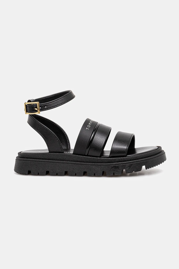 Παιδικά σανδάλια Tommy Hilfiger T4A2.33798.30.34 μαύρο SS25