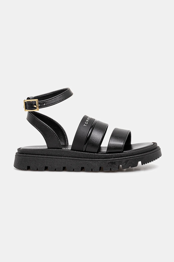 Παιδικά σανδάλια Tommy Hilfiger T4A2.33798.30.34 μαύρο SS25