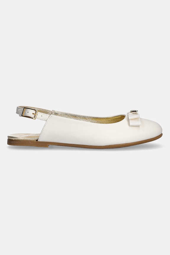 Tommy Hilfiger balerini copii T4A3.33929.28.34 alb SS25