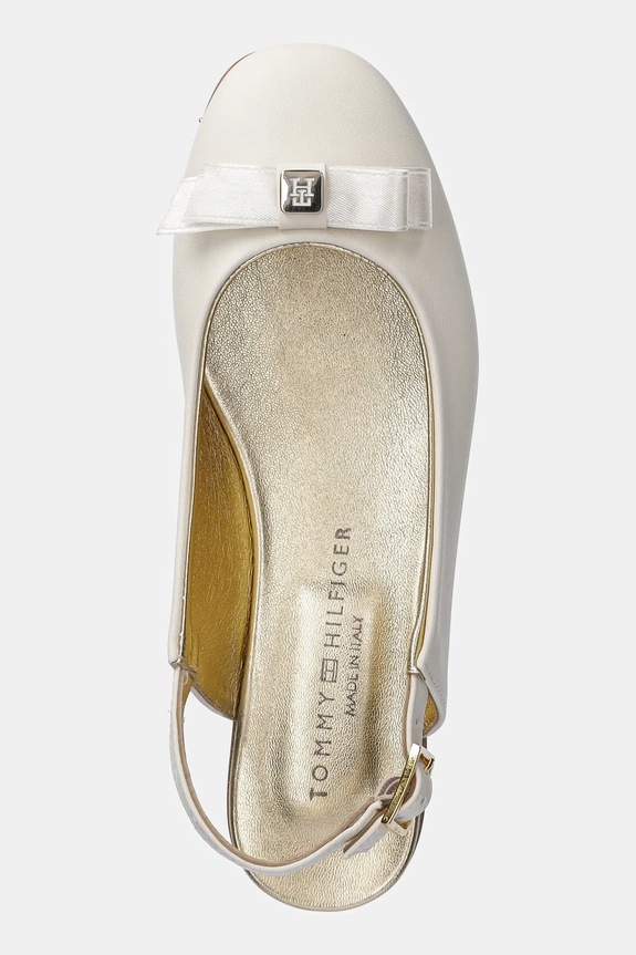 Tommy Hilfiger balerini copii alb T4A3.33929.28.34