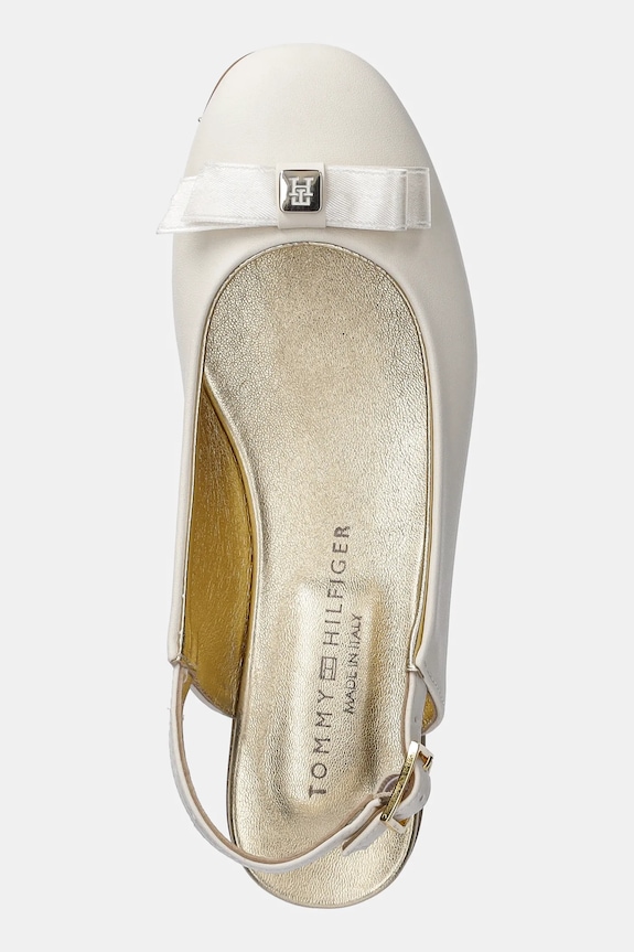 Tommy Hilfiger balerini copii alb T4A3.33929.28.34