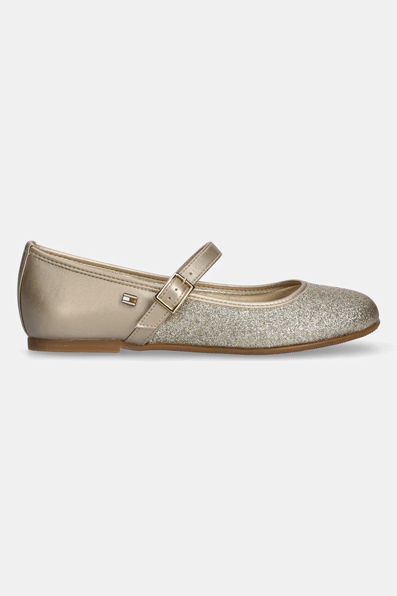 Tommy Hilfiger balerini copii T4A3.33930.35.38 aur SS25
