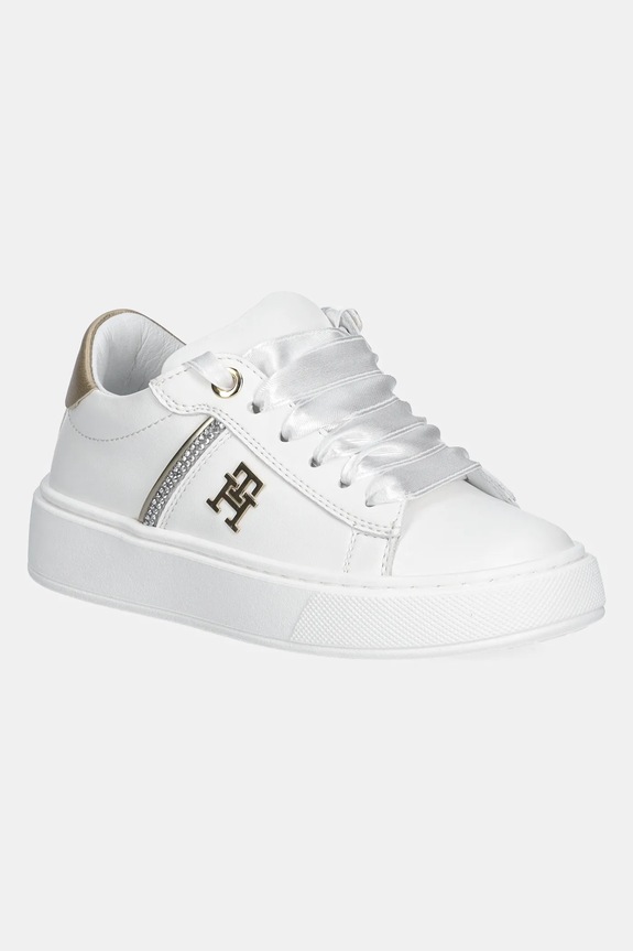 Tommy Hilfiger sneakers pentru copii mic de statură alb T4A9.33933.28.34