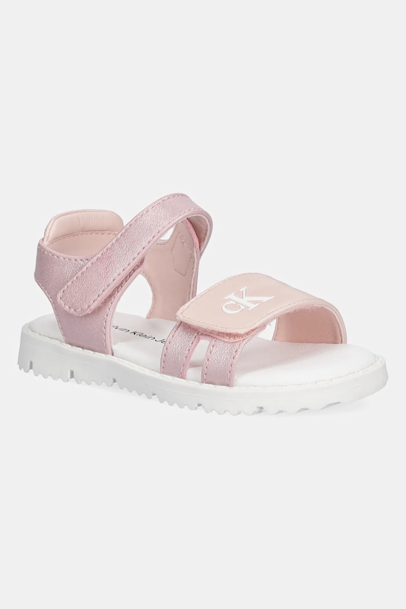 Dječje sandale Calvin Klein Jeans sintetički roza V1A2.82039.20.29