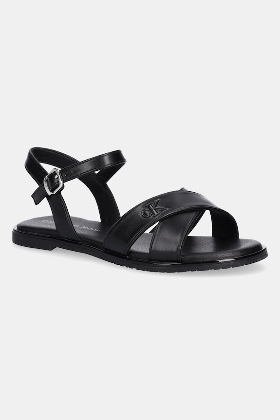 Detské sandále Calvin Klein Jeans čierna V3A2.82041.30.34