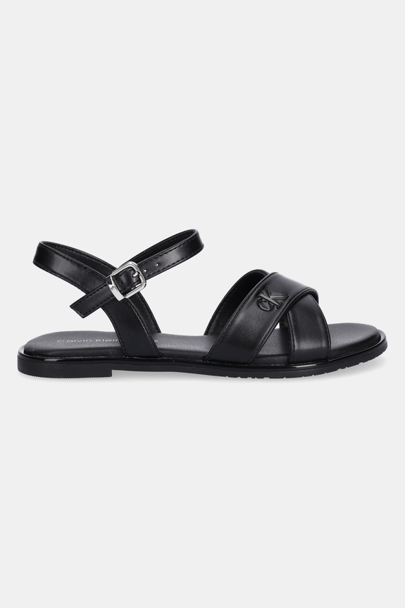 Detské sandále Calvin Klein Jeans V3A2.82041.30.34 čierna SS25