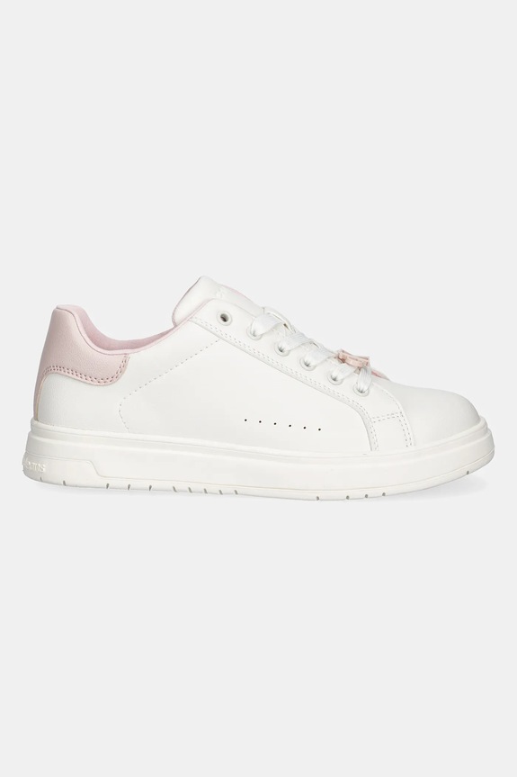 Calvin Klein Jeans sneakers pentru copii V3A9.82015.35.39 alb SS25