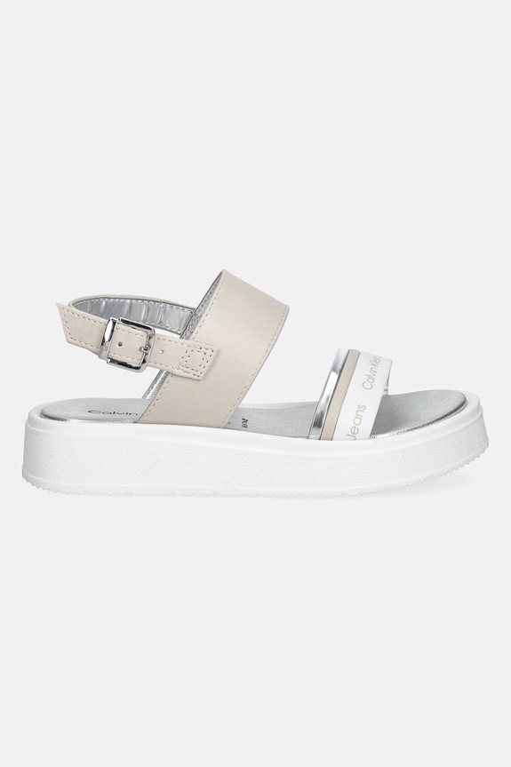 Detské sandále Calvin Klein Jeans V4A2.82053.30.34 béžová SS25